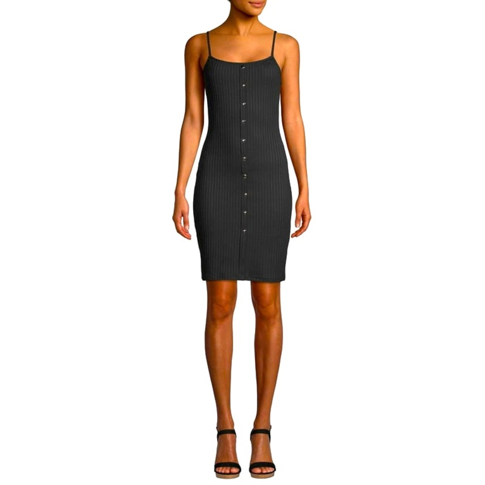 Ribbed Mini Dress